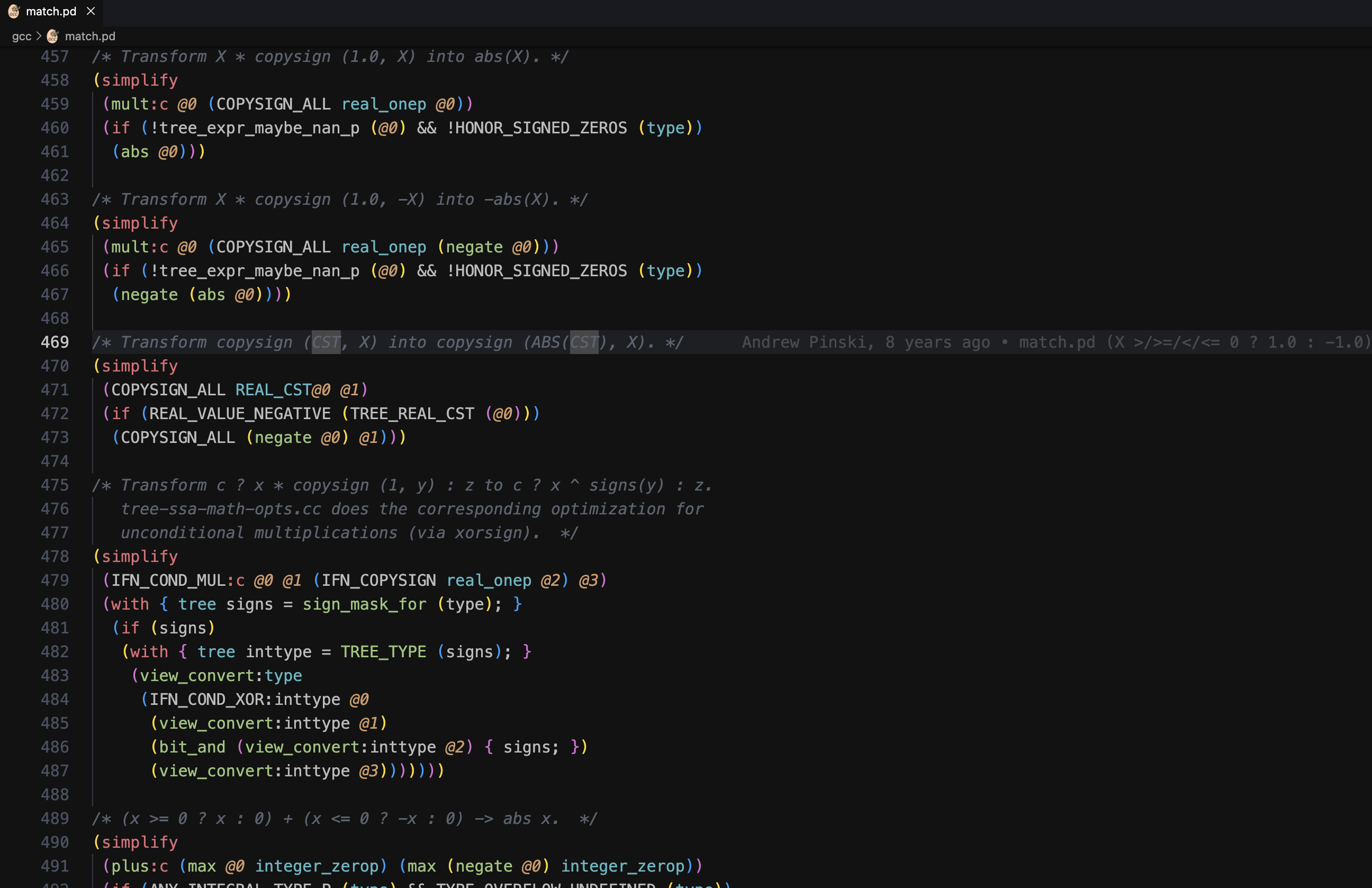 Match Pattern Preview
