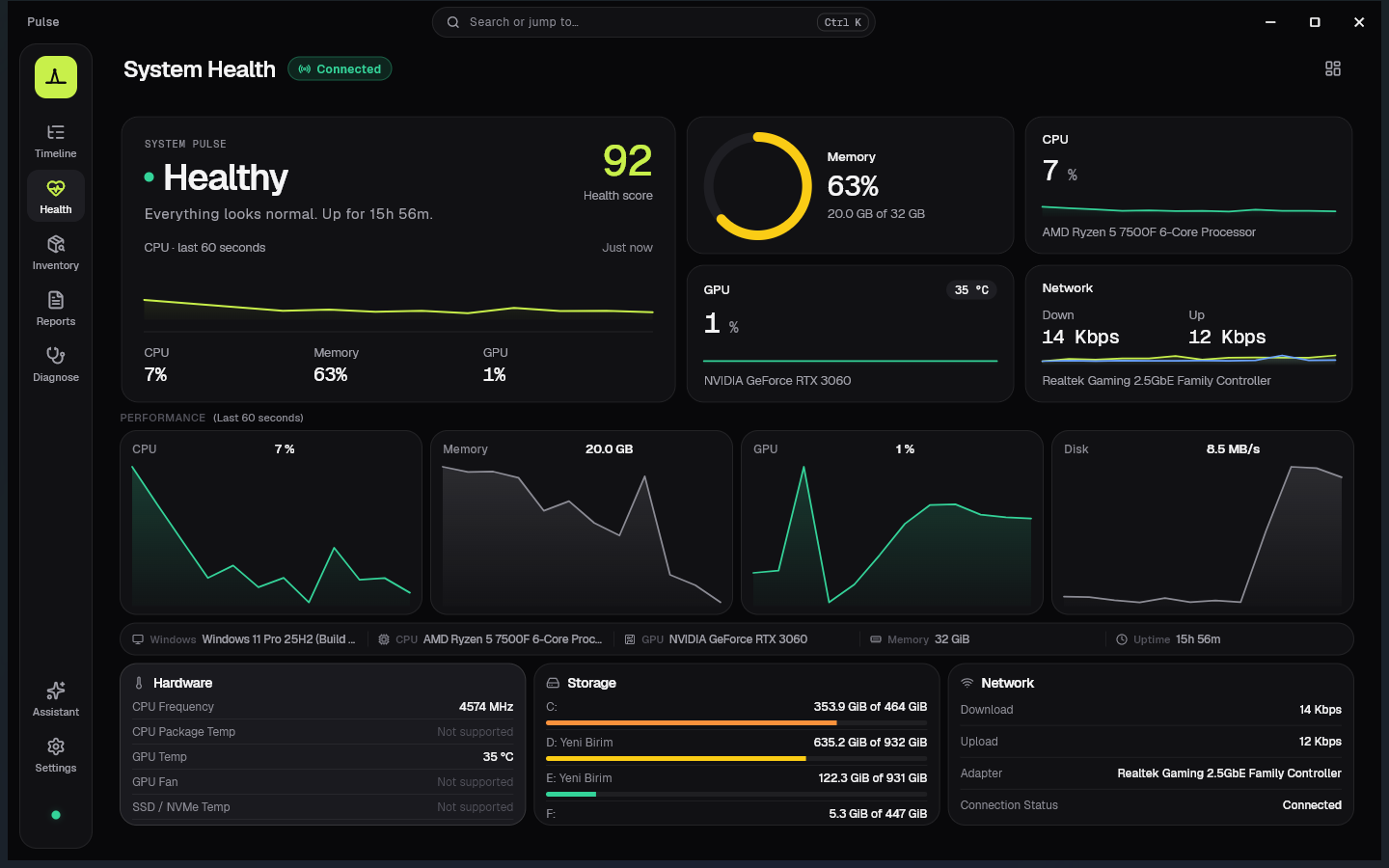 System Health