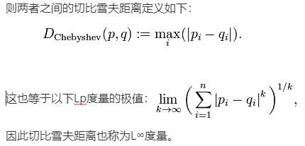 切比雪夫距离