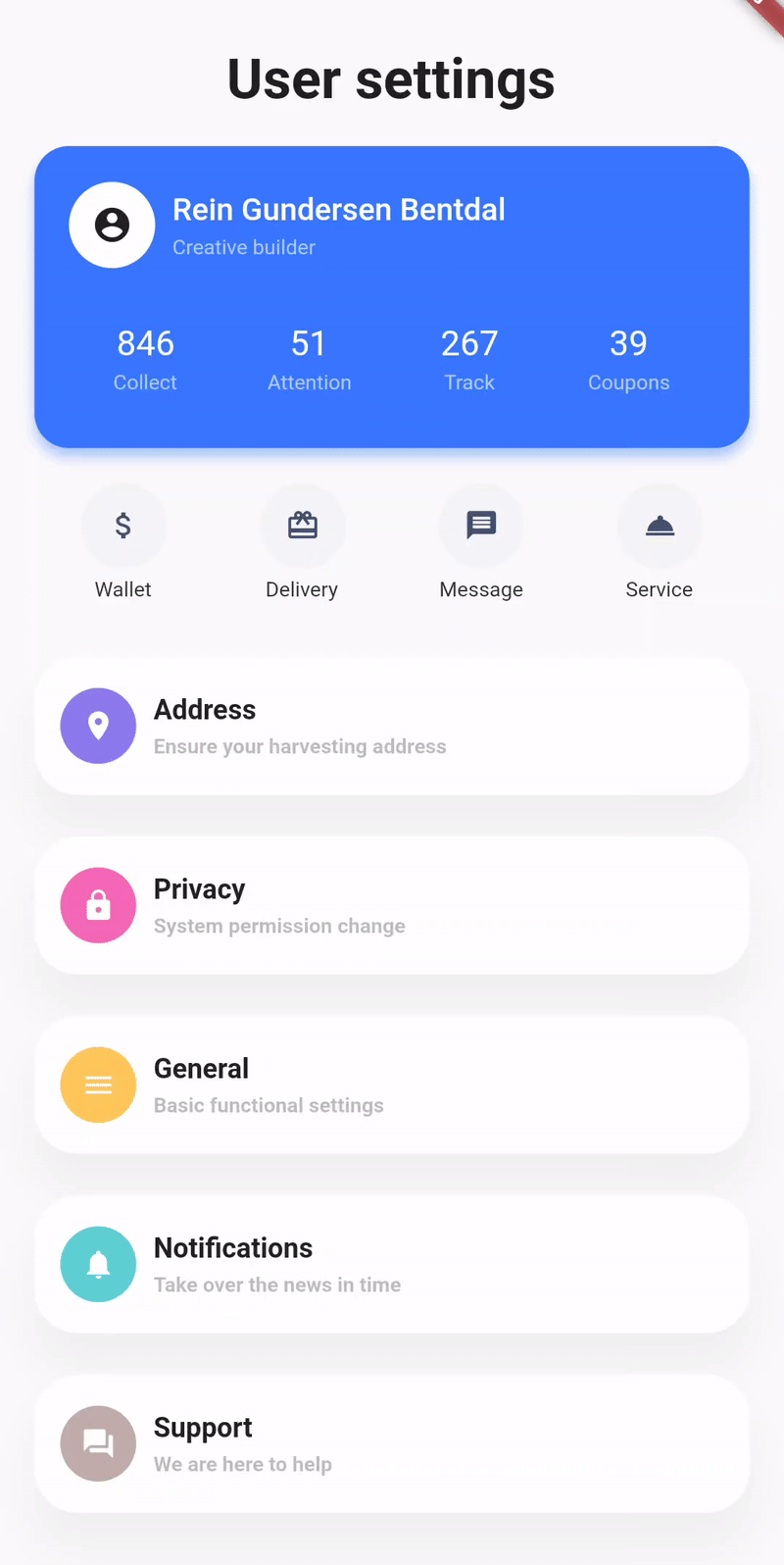 Styled widget Flutter Package