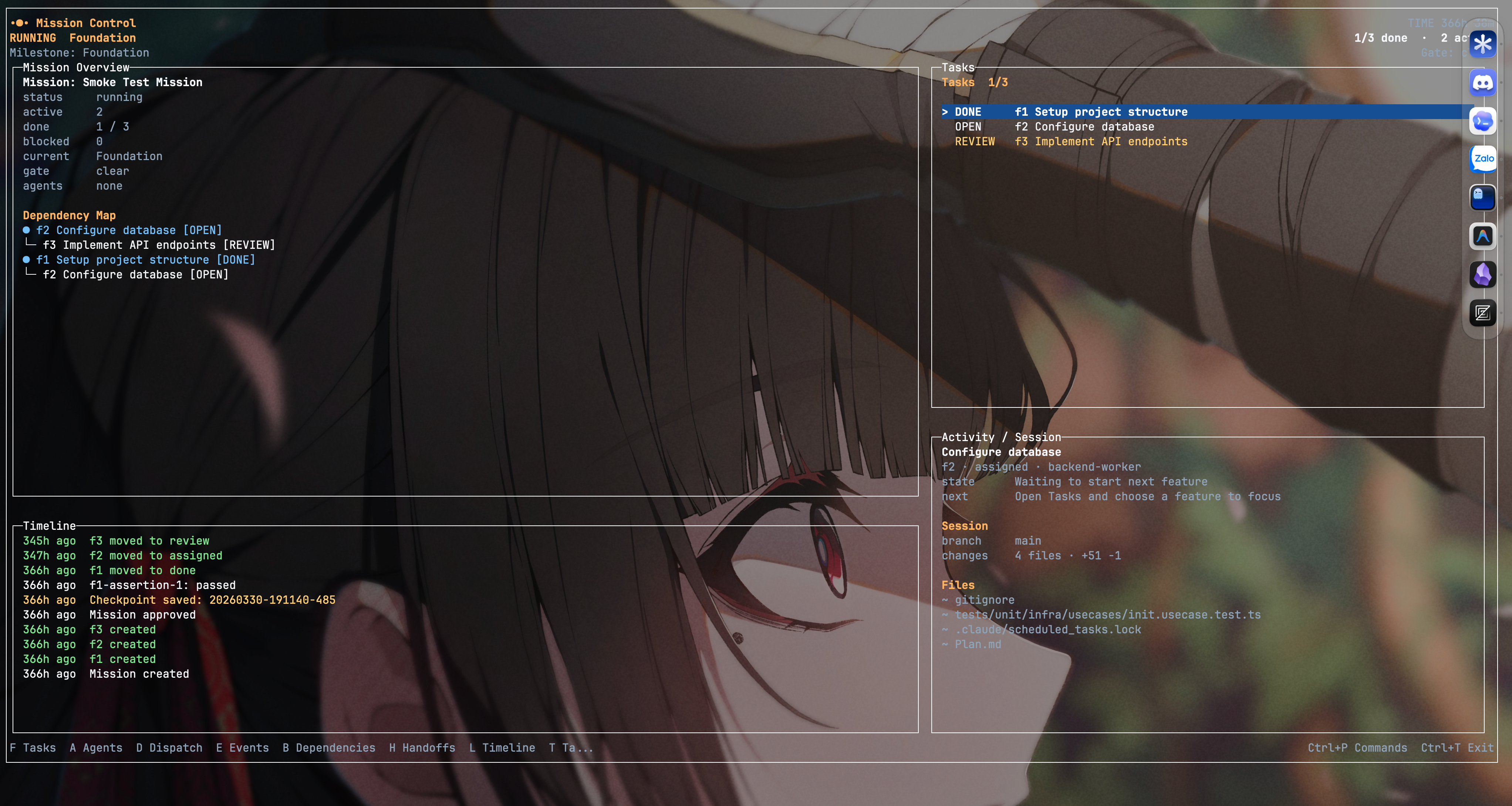 Mission Control preview