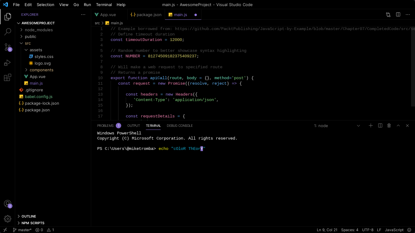 Screenshot Terminal