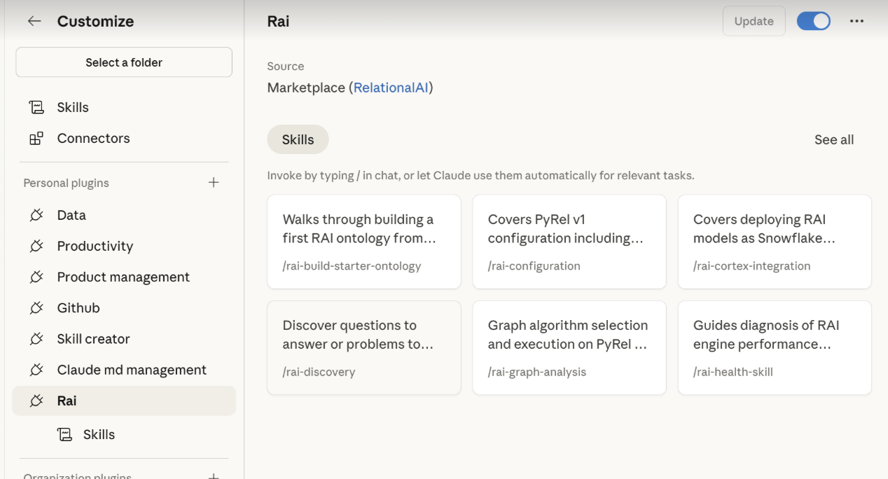 Claude Desktop plugin directory
