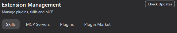 Extension Hub overview