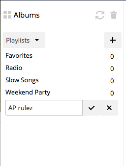 Audio Player 1.2.1 Navigation