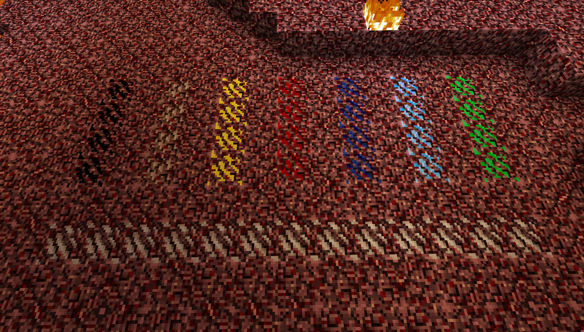 Nether ores