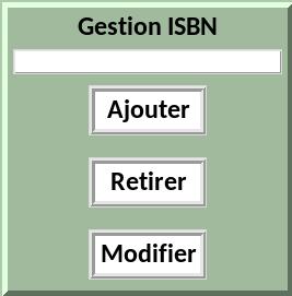 Gestion ISBN