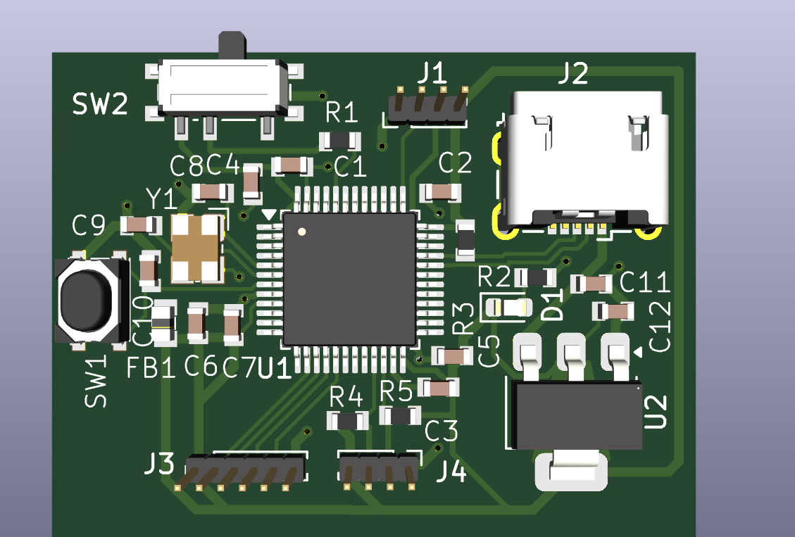 Stm32f103-dev board, from the project README