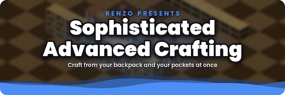 Sophisticated Advanced Crafting by Renzo