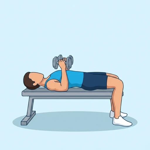 dumbbell_bench_press exercise demonstration