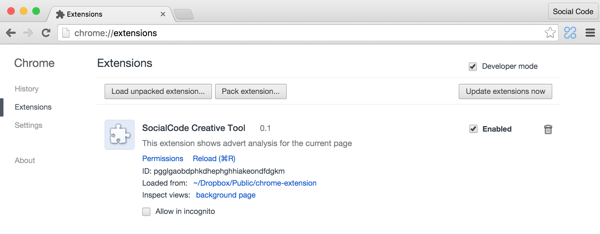 Should look like this