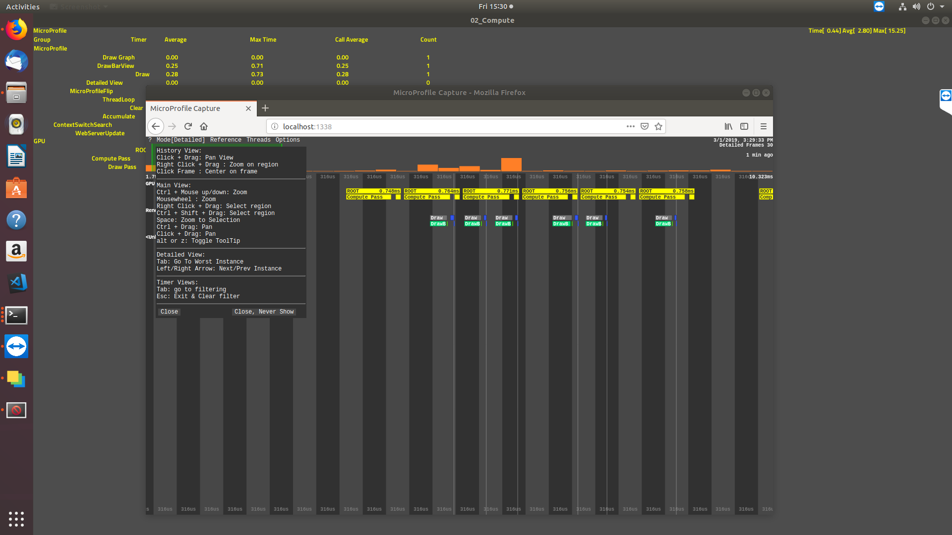 Micro Profiler Linux Ubuntu