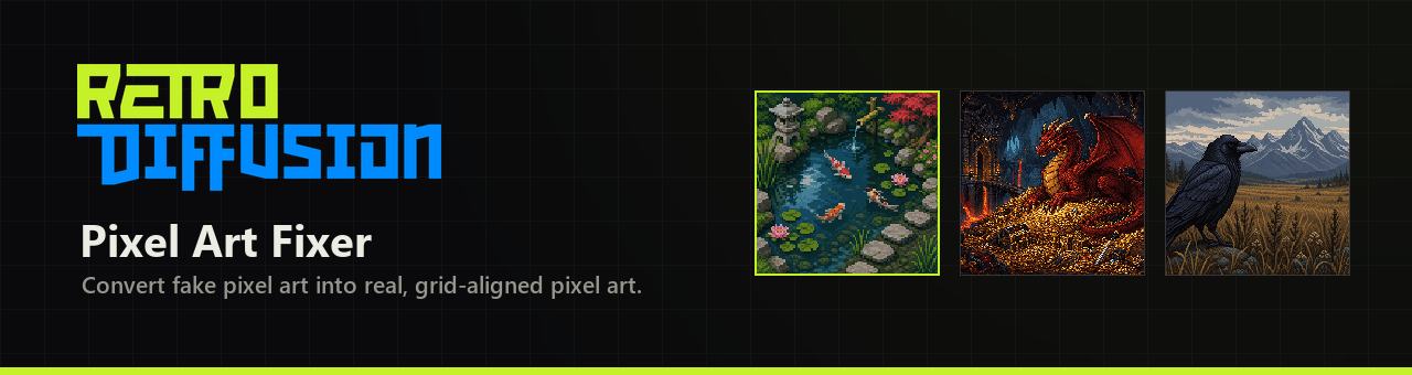 Pixel Art Fixer by Retro Diffusion