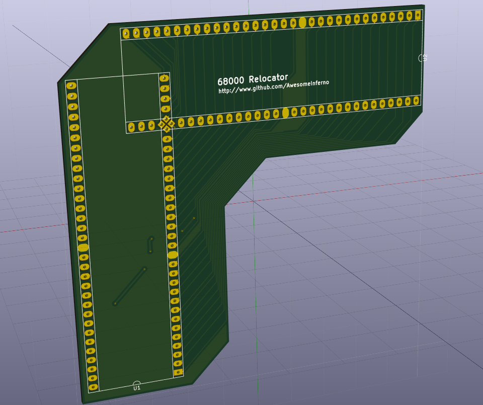 3D View of PCB