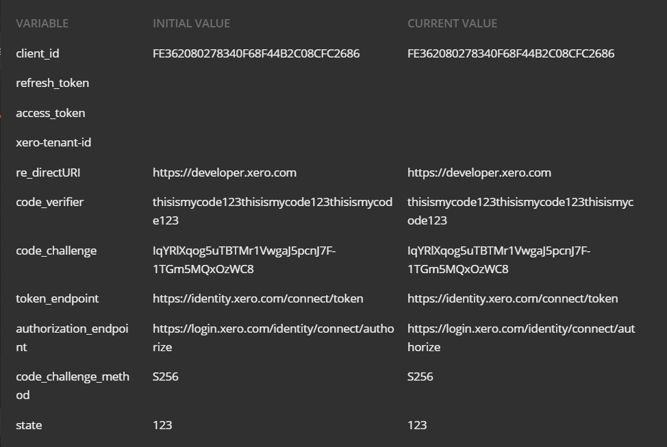 Add your Variables to the Enviroment