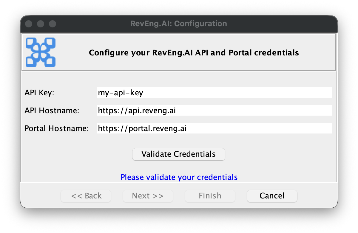 Config Window