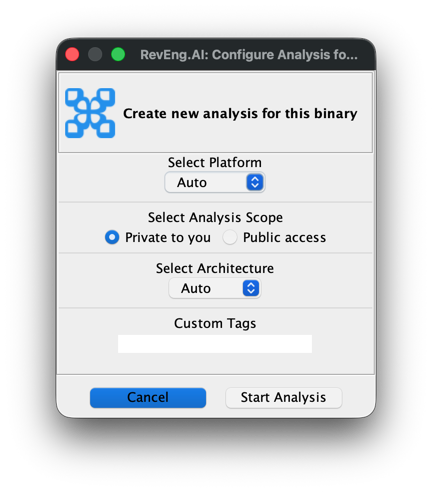 Upload Dialog