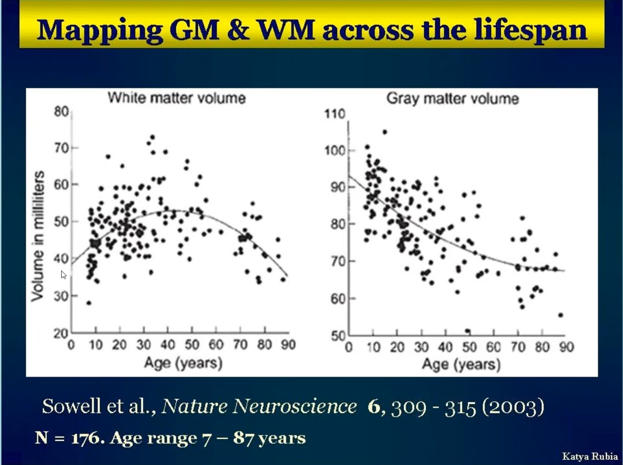 Mapping GM & WM across the lifespan