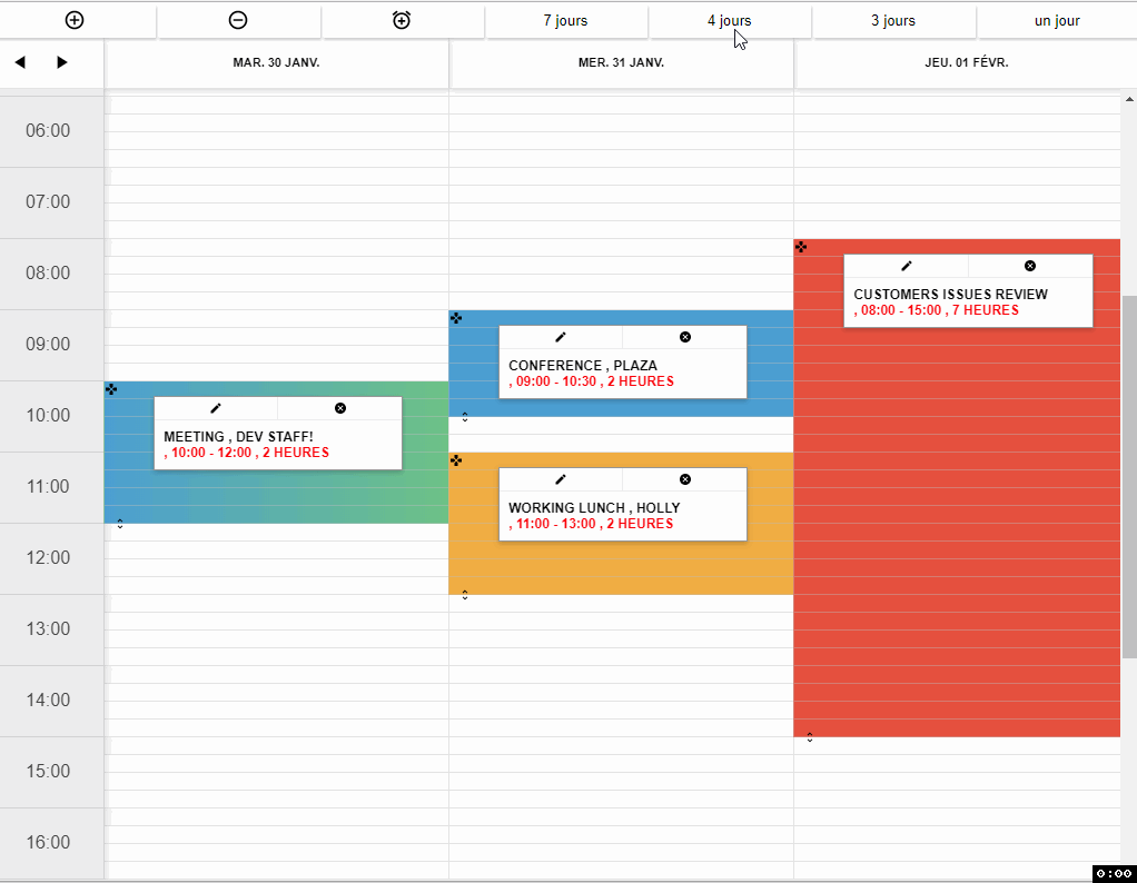 GitHub Revln9/react agenda: An advanced agenda / calendar built with