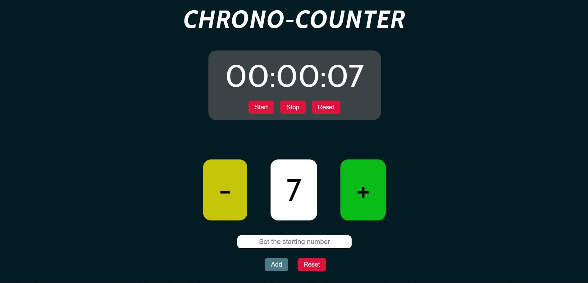 GitHub - Rewillow/counter: Counter