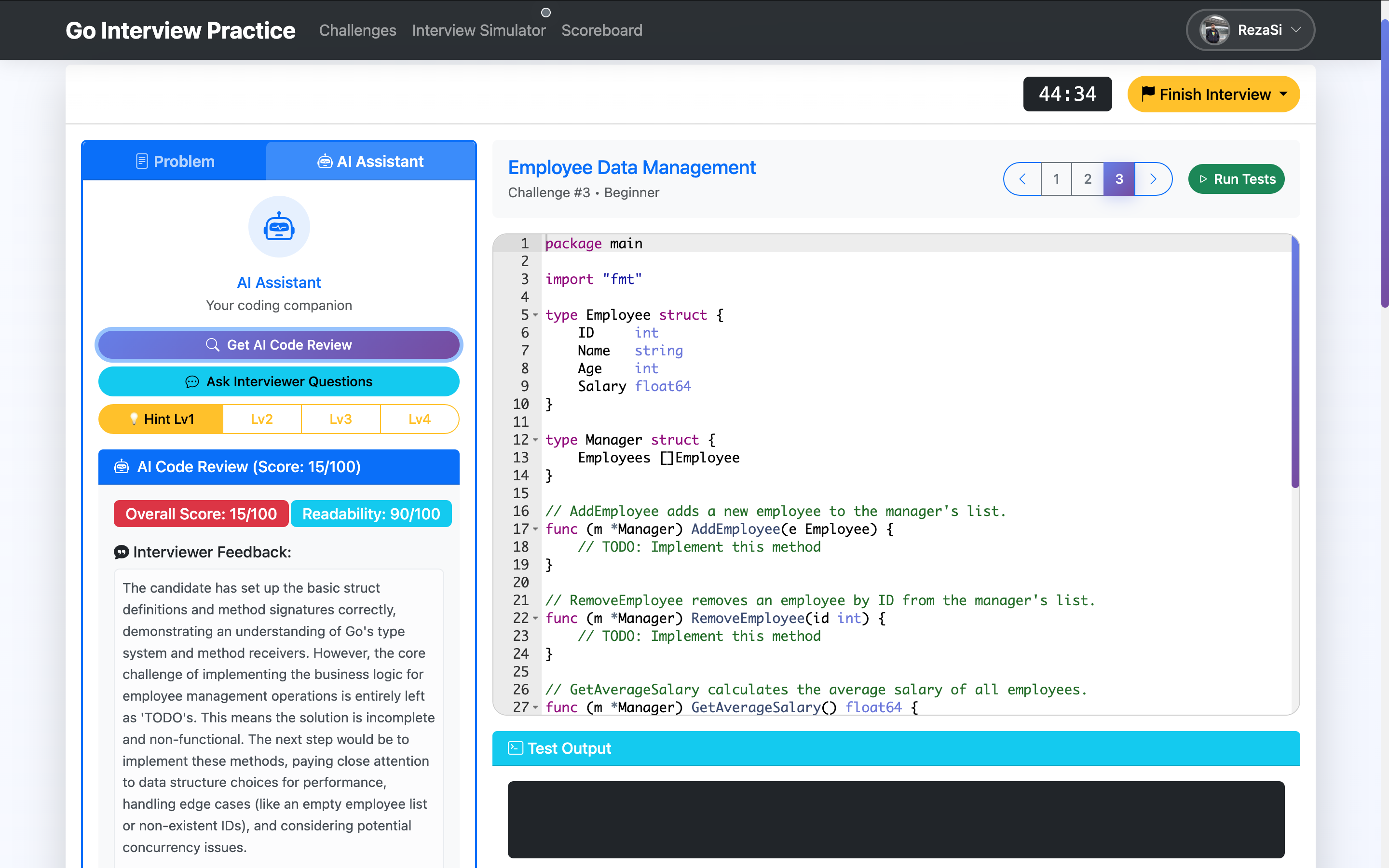 AI Code Review - Real-time feedback and analysis