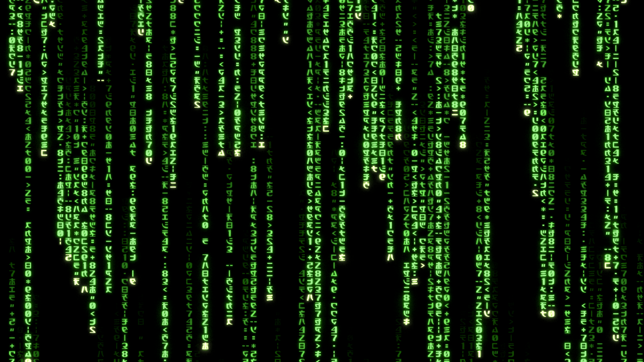 Скриншот Matrix Code Rain
