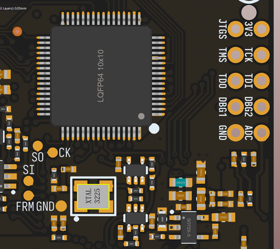 FPGA debug port definition