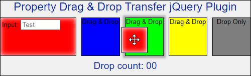 Drag and Drop example