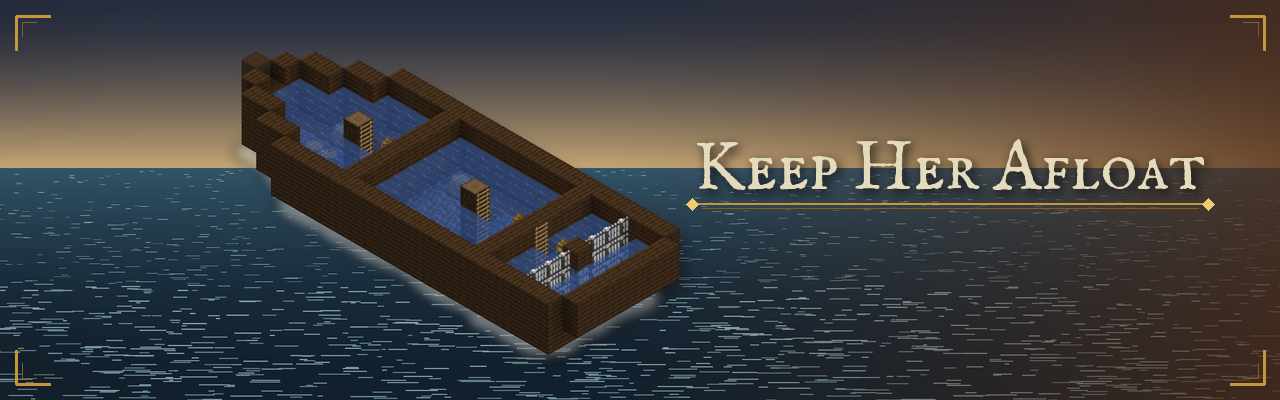 Keep her afloat