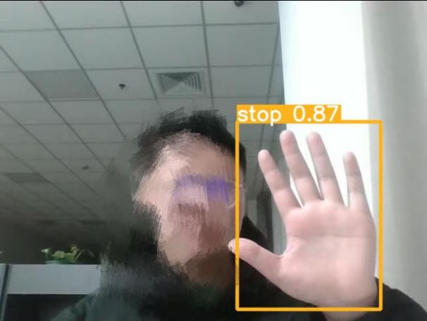 图16 个人“手势”数据集测试（1）