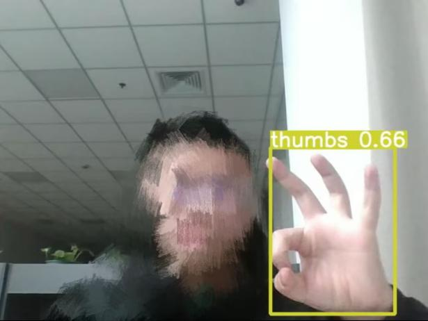 图17 个人“手势”数据集测试（2）