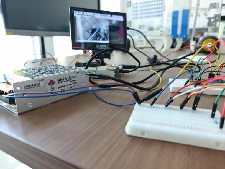 图20 对树莓派进行调试