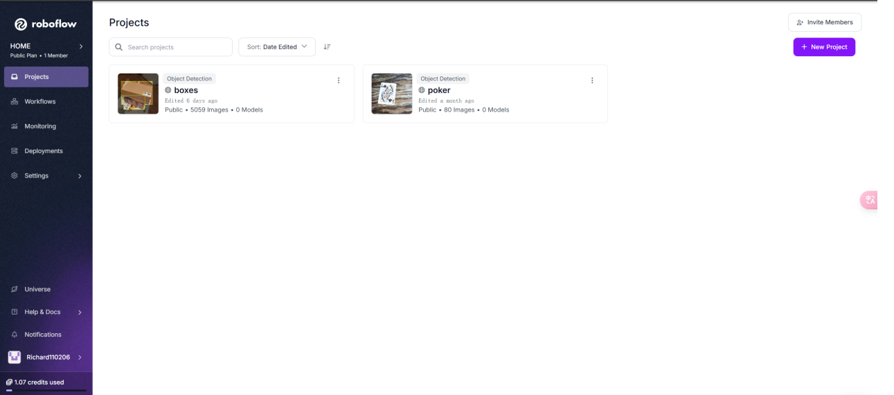 图 9 在Roboflow中寻找合适的数据集