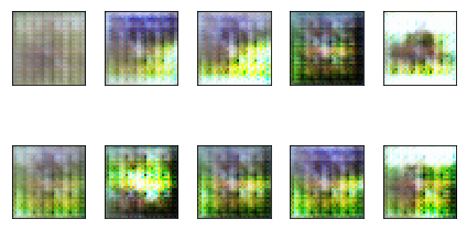 DCGAN with CIFAR-10