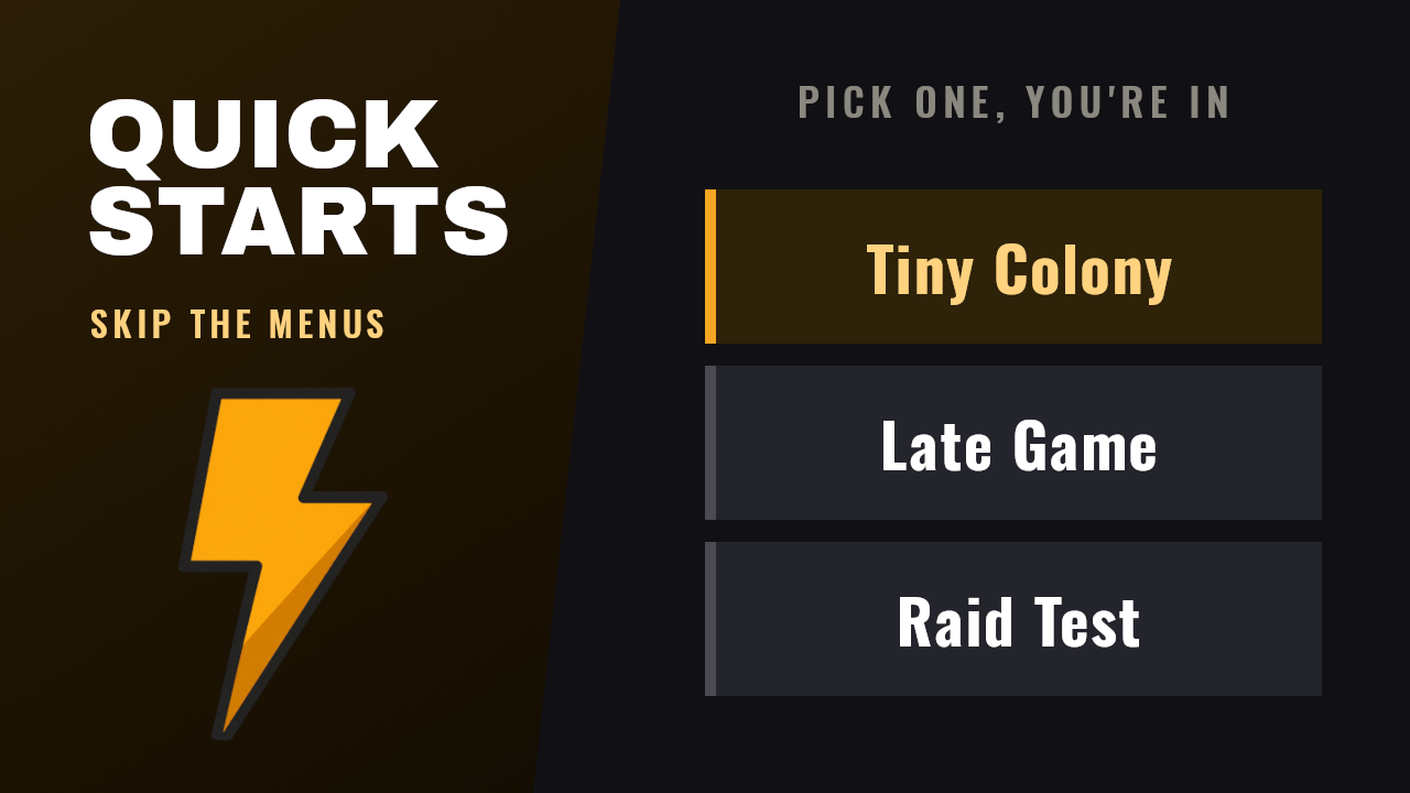 Quickstarts preview card