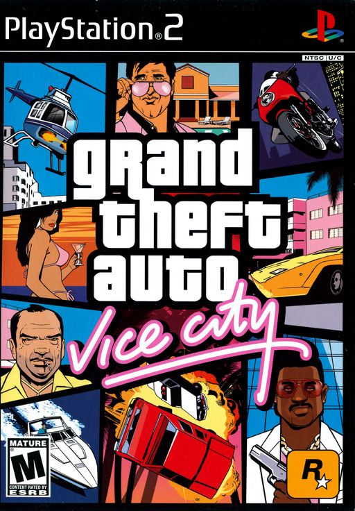 Capa do jogo GTA Vice City