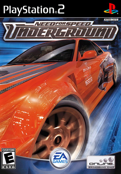 Capa do jogo NFS Underground