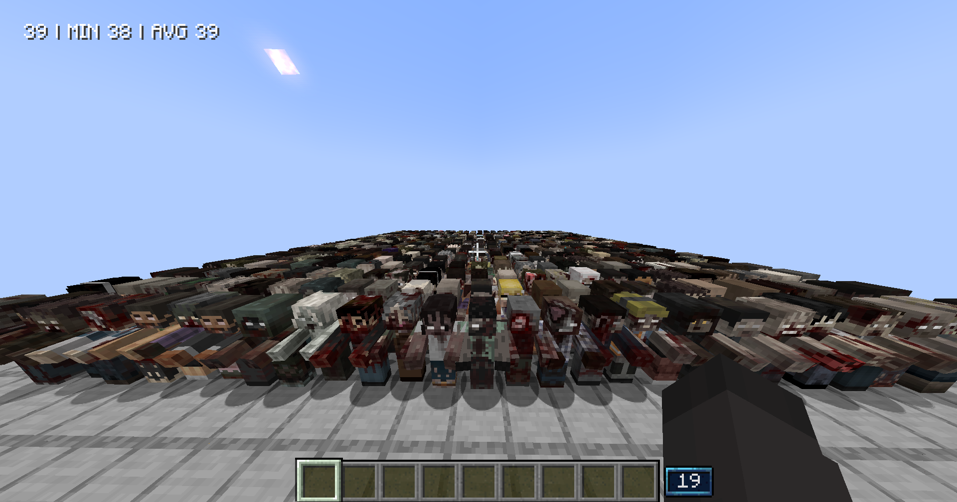 Before, looking over the horde