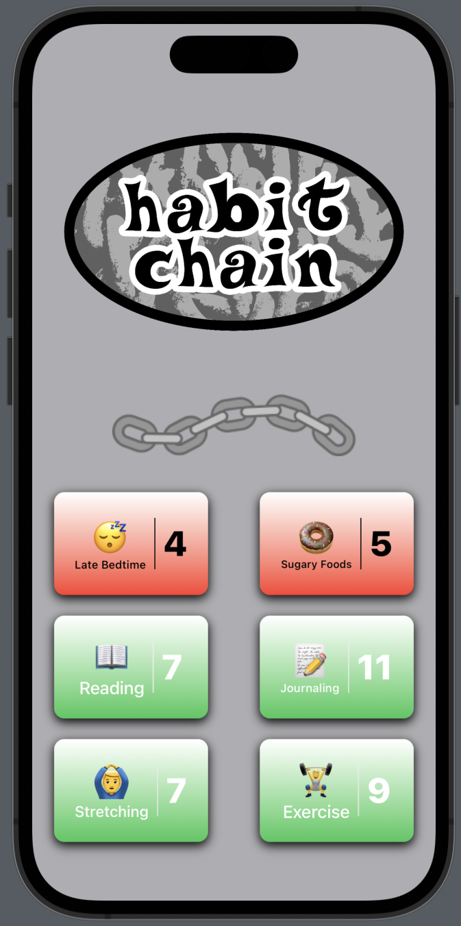 Screenshot of an App Demo