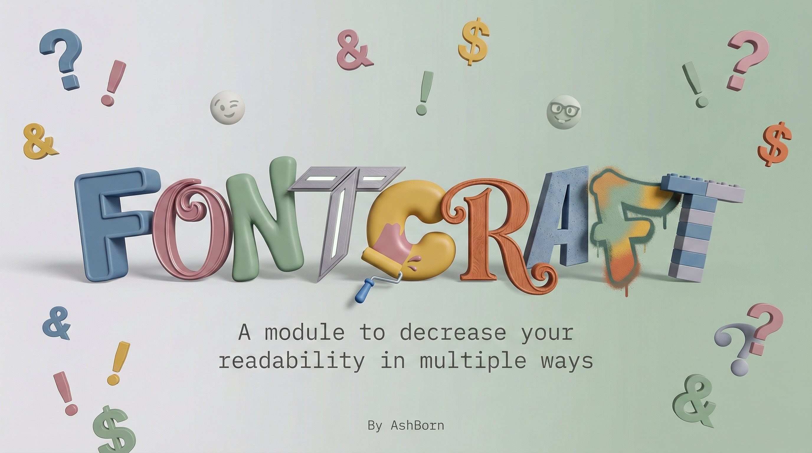 FontCraft Banner