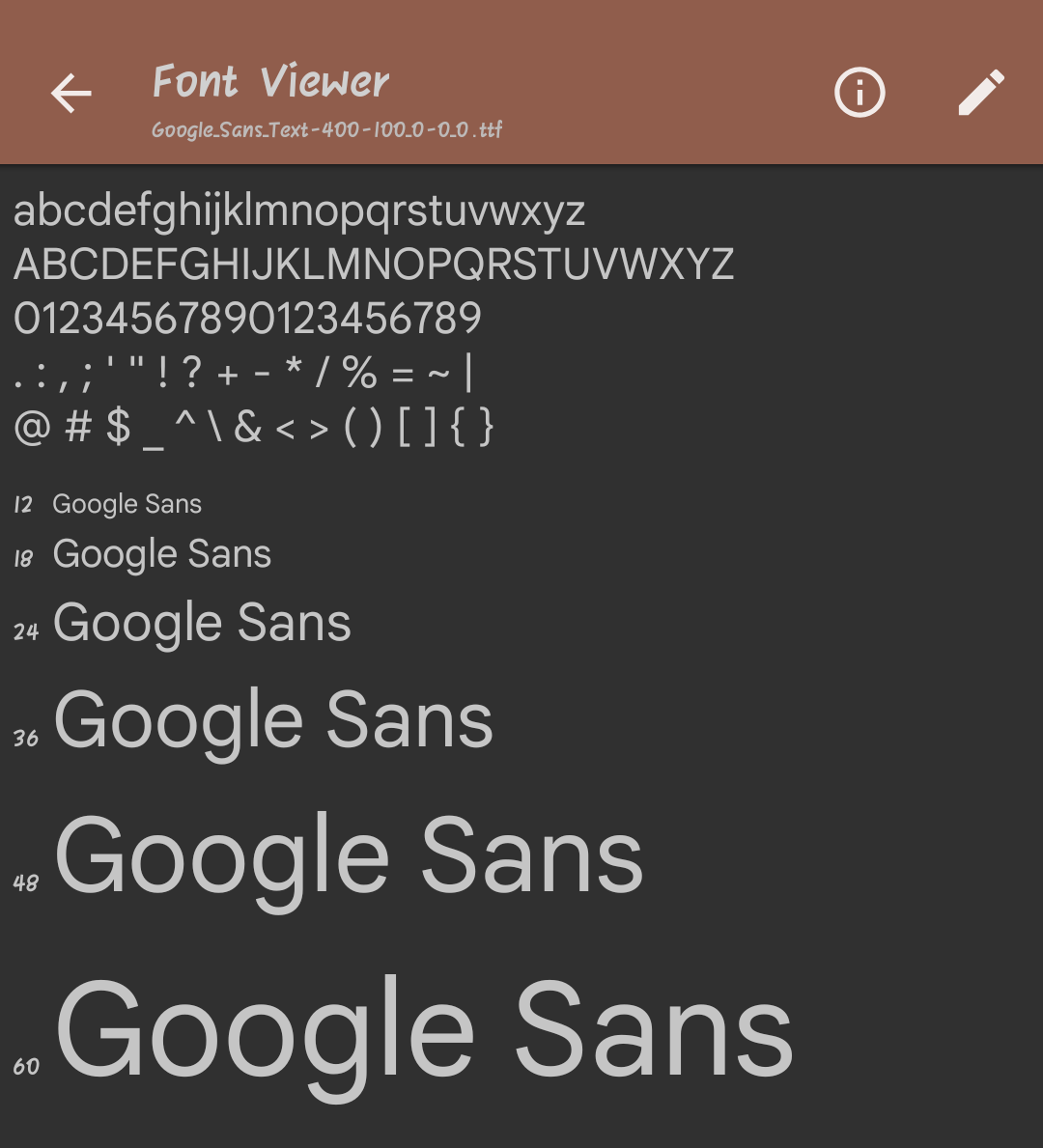 GoogleSans