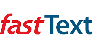 Fast text logo