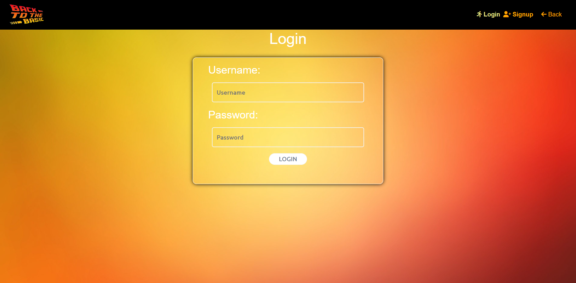 login