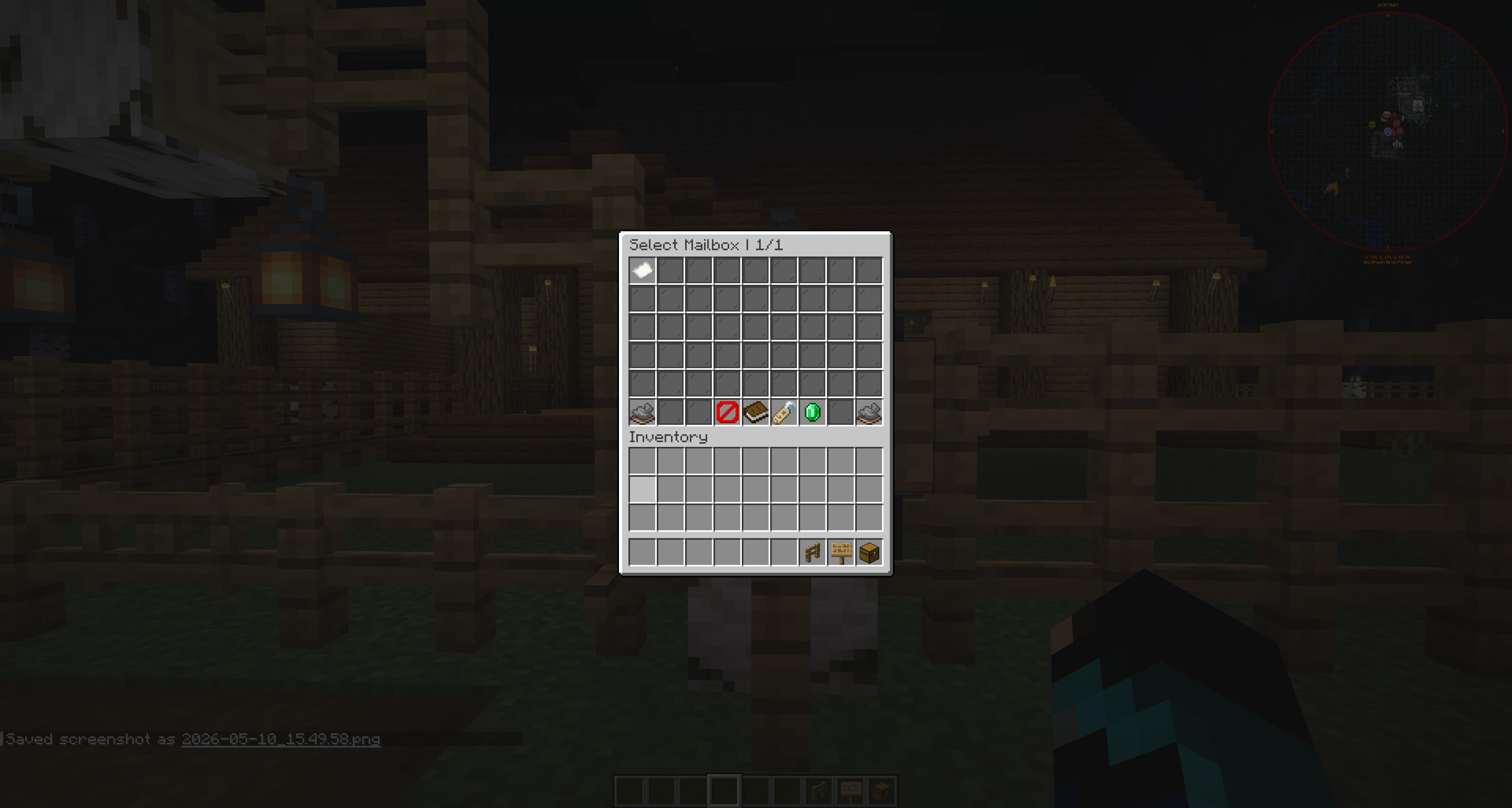 MailboxGUI Select Mailbox GUI for choosing a package recipient