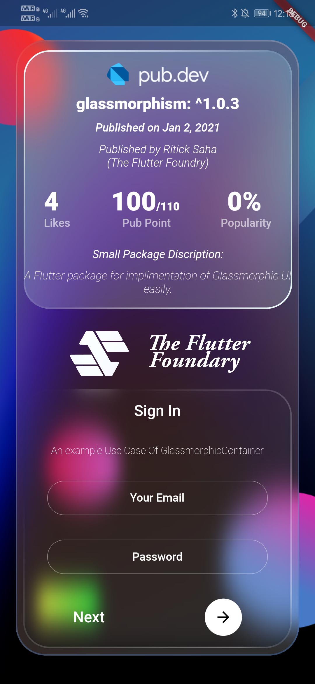 Pub dev flutter. Flutter glassmorphism. Glassmorphism in Flutter. 006786 Glassmorphism image.