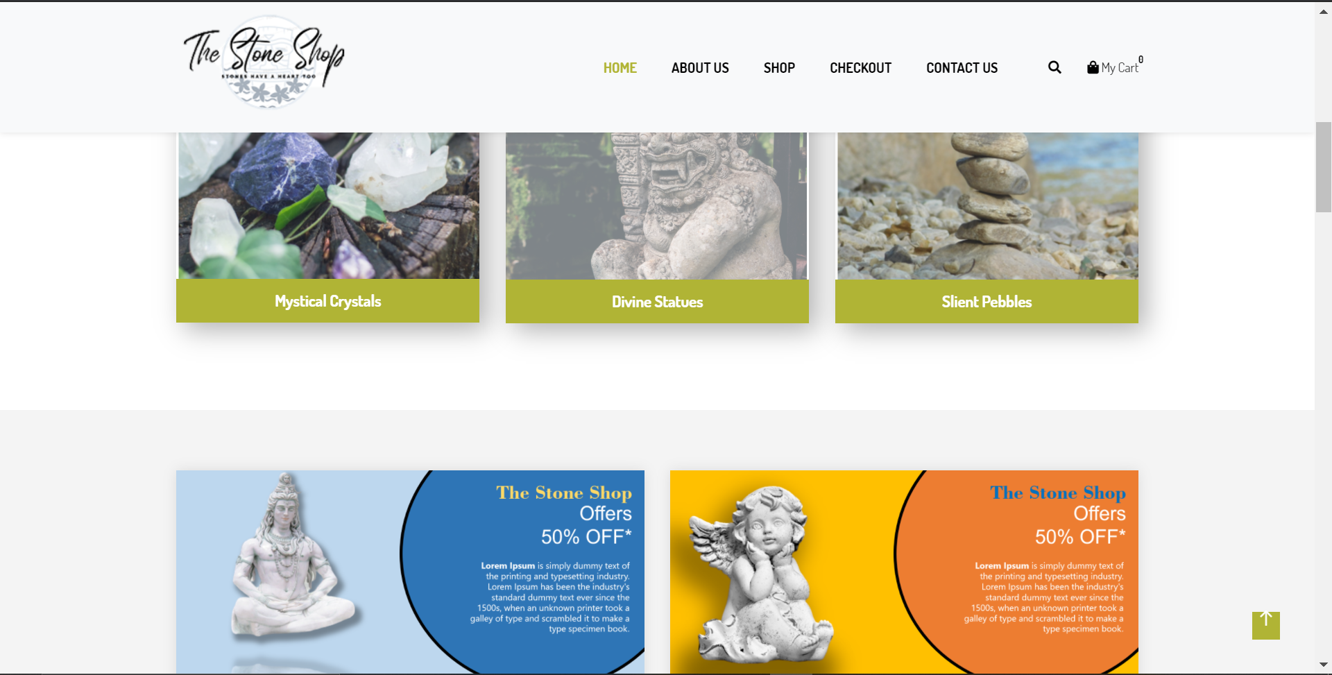 The-Stone-Shop 网站模板截图