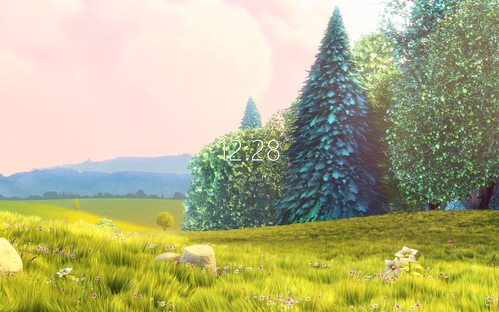 A 4K animated film playing as a live wallpaper