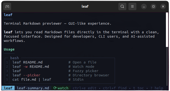 RivoLink/leaf cover