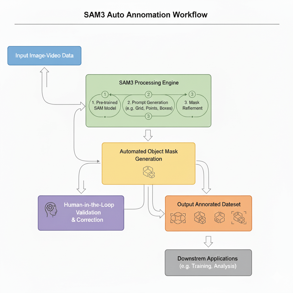 sam3 auto annotation workflow