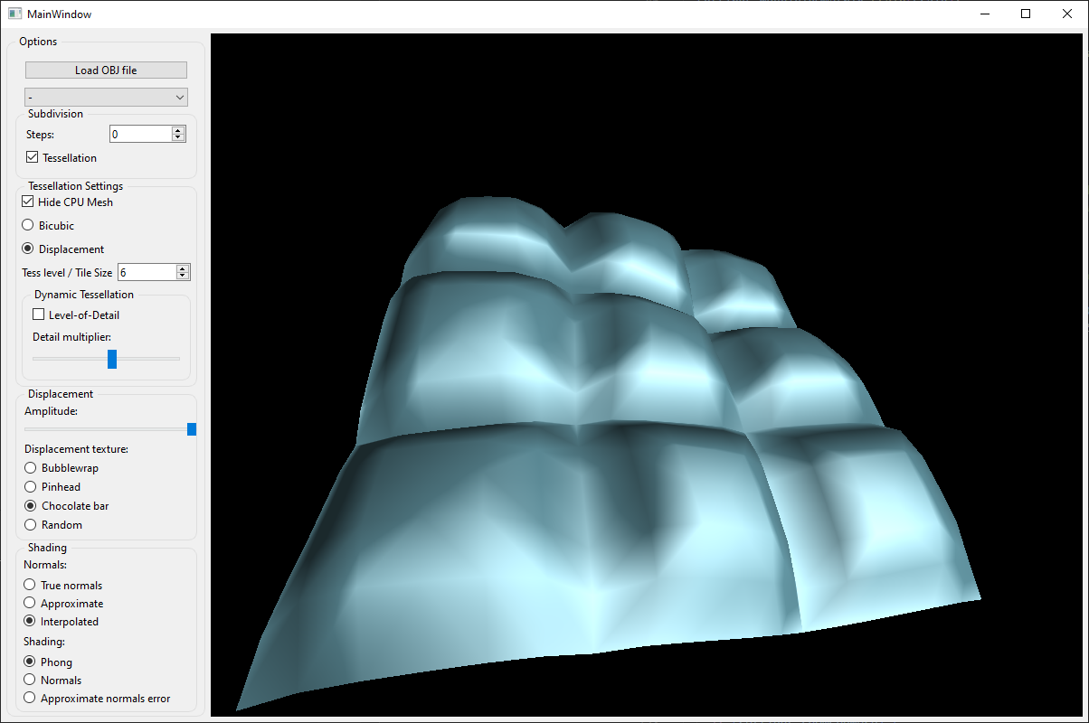 Interpolation normals